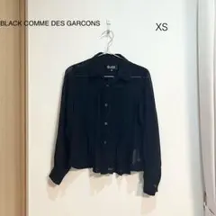 COMME des GARCONS コムコム シアー丸襟 長袖ブラウス - メルカリ