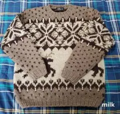 VAN Jacket カウチンセーター 色 ブラウン系のサムネイル
