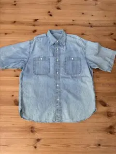 デニムシャツ GU メンズ M
