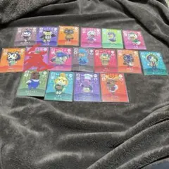 どう森　amiibo 16枚セット