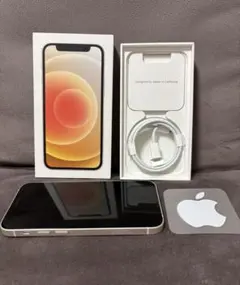 【美品】iPhone12 mini 64GB ホワイト