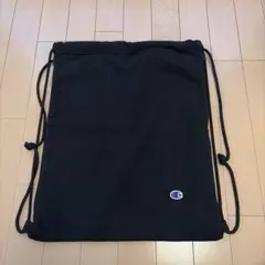 champion ナップサック スウェット 黒