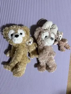 ダッフィー シェリーメイ ぬいぐるみ ポーチ セット
