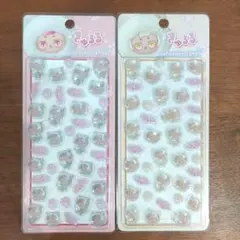 【新品】きゅるる ぷくぷくキャンディシール 2種類 ボンボンドロップシール