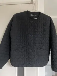 ZARA ハートキルティングジャケット　XS