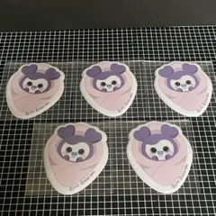 TWICE LOVELYS サナ ラブリー ぷっくりシール 5枚セット