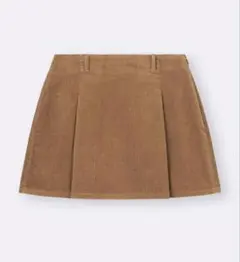 コーデュロイスコート　ブラウンM