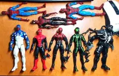 マーベルレジェンド スパイダーマン＆ヴィランセット - メルカリ