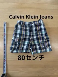 【Calvin Klein Jeans】チェック柄　ズボン（18M／約80cm）