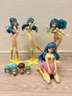 うる星やつら フィギュア GLITTER & GLAMOURS他8点セット