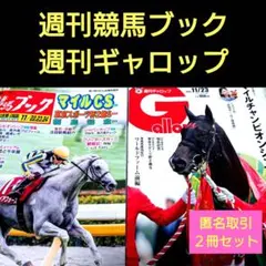 11/23 週刊競馬ブック　週刊ギャロップ　マイルチャンピオンシップ　２冊