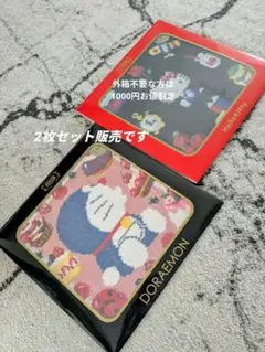 FEILER キティちゃん&ドラえもん2枚セット