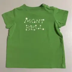 モンベル　Tシャツ　80サイズ　緑　ロゴ