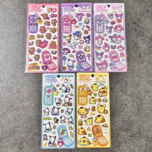 【新品未開封】平成はっぴーフォン サンリオ 5枚セット　正規品