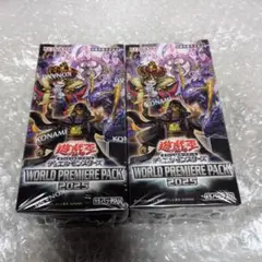 遊戯王 ワールドプレミアムパック2025 新品未開封シュリンク付き2box