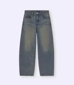 GU バレルレッグジーンズ 67blue Mサイズのサムネイル