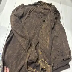EPTM. ダメージ加工 Tシャツ M ブラウン