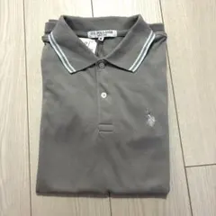 U.S. POLO ASSN. ポロシャツ グレー Mのサムネイル