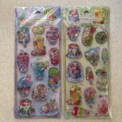 ゆ*こ様 ☆ ウォーターシール 水入り キラキラ オーロラアイスシール 2枚セッ