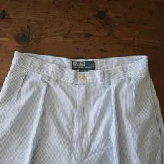 90s ラルフ　TYLER SHORT シアサッカー　ストライプ　32