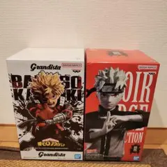 Grandista 爆豪勝己 & NOIR EDGE うずまきナルト フィギュア