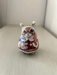 ヘレンド Herend 陶器 うさぎ ラビット ハンドペイント ペンダント