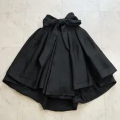 Christian Dior ドット ウエストリボン ボリュームフレアスカートのサムネイル