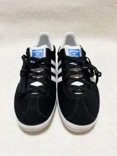 adidas Gazelle ブラック/ホワイト スニーカー