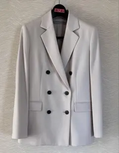 theory luxe ホワイト テーラードジャケット