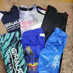 キッズ用Tシャツ短パン計9枚 PUMA MIZUNO adidas etc