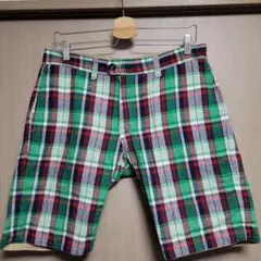 服*K様 【送料込】sophnet.　リバーシブル　ショーツ　チェック柄　新品未のサムネイル