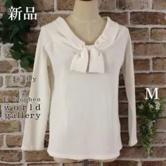 新品★E hyphen world gallery friendsリボントップス