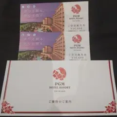 PGM　ホテルリゾート 沖縄　ご宿泊優待券 20,000円分のサムネイル