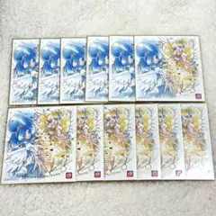 プリキュア色紙ART キュアフォンテーヌ　キュアスパークル　箔押し 12枚セット