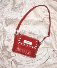 GRAIN ヴィンテージステッチミニショルダー バッグ