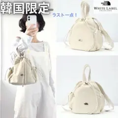 ラスト一点☆新品 ノースフェイス BONNEY バケットバッグ ミニ クリーム