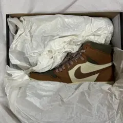 Nike Air Jordan 1 Mid ブラウン/グリーン