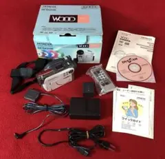 日立 DVDビデオカメラ Wooo DZ-GX20 付属品完備 箱バッグ付 美品 日立 DVDビデオカメラ Wooo DZ-GX20 付属品完備 箱バッグ付 美品