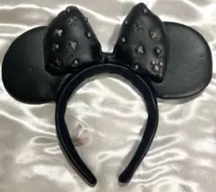 ブラックミニーマウスカチューシャ