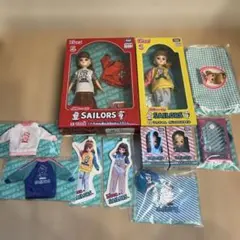 リカちゃん　セーラーズ　くじ　2　ラスト賞　人形　4 ぷちリカちゃん　他