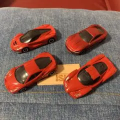 トミカ　フェラーリ×4台 箱無しのサムネイル
