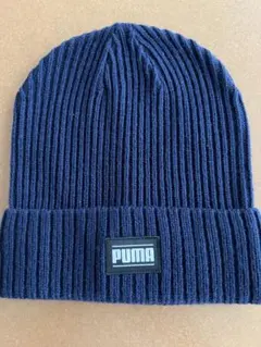 PUMA ネイビー ニット帽 フリーサイズのサムネイル