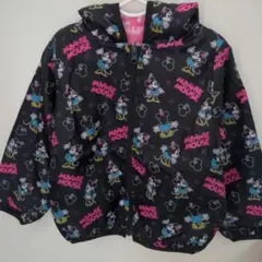 ベビードール 110cm ミニーマウス フード付きジャケット