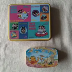 ディズニーランド　お菓子缶　2個セット