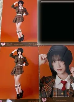 イコラブ　生写真　野口衣織　ラブソングに襲われる 歌唱衣装 セミコンプ　3枚