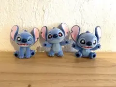 スティッチ フロッキーミニフィギュア 3点セット