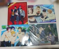 Free!　渚　真琴　凛　遙　クリアファイル