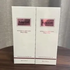 Ruby-Cell インテンシブ4U ディープクリーンミルクピール2本セット Ruby-Cell インテンシブ4U ディープクリーンミルクピール2本セット
