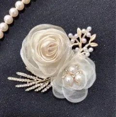 NO.10ハンドメイドコサージュ 入学式卒業式 入園式　卒園式