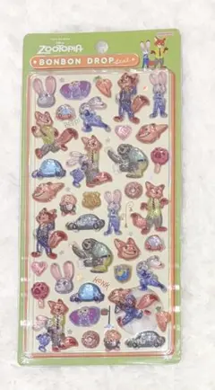 ボンボンドロップシール　ズートピア